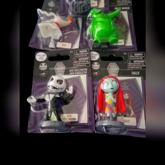 The Nightmare Before Christmas 30th Anniversary Micro Figures - Picture 2 of 7